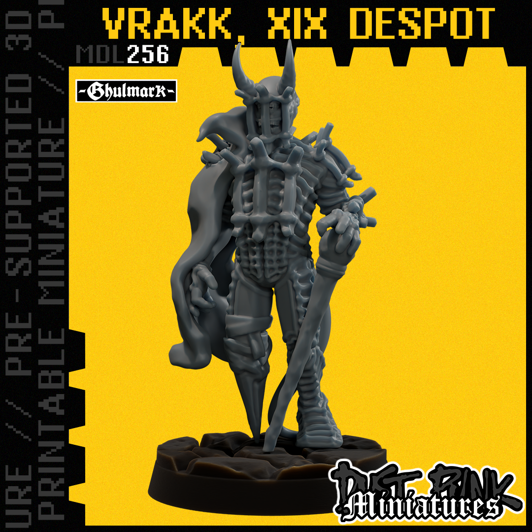 MDL256 VRAKK, XIX DESPOT [PRE-SUPPORTED]